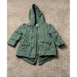 Old Navy Army Green Parka Jacket
